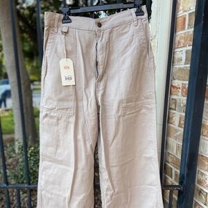 Sük workwear khaki cargo pants women’s size 8